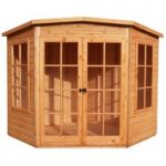 Shire Shire Hampton 8′ x 8′ Corner Summerhouse