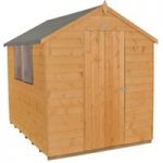 Forest Forest 6x8ft Apex Shiplap Dipped Shed (Assembled)