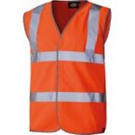 Dickies Dickies Hi-Vis Orange Safety Waistcoat