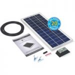 Solar Technology International PV Logic 20Wp Solar Panel Kit & 10Ah Charge Controller