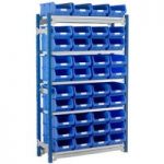 Machine Mart Xtra Barton Toprax Standard Initial Bay with 40 TC4 Bins & 5 Shelves