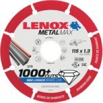 Irwin Lenox Metal Max 115mm Diamond Cut-Off Wheel