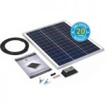 Solar Technology International PV Logic 45Wp Solar Panel Kit & 10Ah Charge Controller