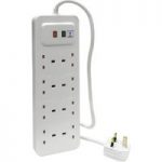 Machine Mart 8 Way Surge Protected Extension Lead (230V)