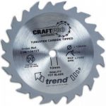 Trend Trend CSB13624TB – 24T ‘CraftPro’ Saw Blade 136mm