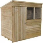 Forest Forest 7x5ft Pent Overlap Pressure Treated Shed