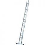 T. B. Davies TB Davies 5.5m Pro Trade 2 Section Extension Ladder with Stabiliser Bar