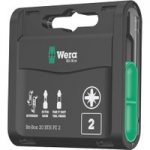 Wera Wera Bit-Box 20 BTH Pz2 BiTorsion Long Life Timber Bits for Drill/Drivers