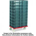 Machine Mart Xtra Barton Storage 88880-01PP/6417 Euro Container Dolly With 7 x 30ltr Containers