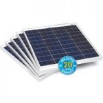 Solar Technology International PV Logic 60Wp Bulk Packed Solar Panels (5 Pack)