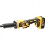 DeWalt XR FlexVolt DeWalt DCG426P2 18V XR Brushless Die Grinder With 2 x 5Ah Batteries