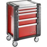 Machine Mart Xtra Facom JET.5M3 – 5 Drawer Tool Cabinet (Red)