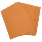 National Abrasives Cabinet Sand Paper Sheets – Pk 10, Assorted