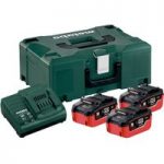 Metabo Metabo 5.5Ah Battery & Charger Set- 4 Piece