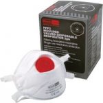 Rodo Moulded Valved Disposable Respirator- 5 Pack