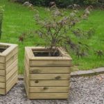 Forest Forest 40x40cm Linear Square Planter