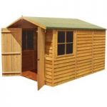 Shire Shire 4′ x 6′ Overlap Apex Double Door Shed