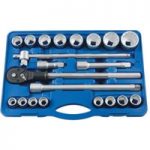 Laser Laser 6854 3/4″Drive 21 Piece Socket Set