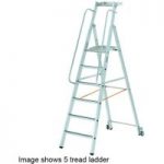 Zarges Zarges Mobile Masterstep 4 Tread with Handrails