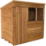 Forest Forest 7x5ft Pent Overlap Dipped Shed