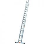 T. B. Davies TB Davies 4.5m Pro Trade 2 Section Extension Ladder with Stabiliser Bar