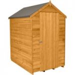 Forest Forest 4x6ft Apex Overlap Dipped Shed No Windows