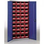 Barton Storage Barton Topstore Container Cabinet with 40 x TC3 Red Containers