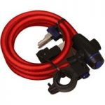 Machine Mart Xtra Oxford 1.8m Cable Lock (Red)