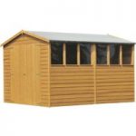 Shire Shire 10′ x 8′ Overlap Apex Double Door Shed