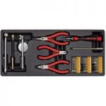 Sealey Sealey TBT17 38 Piece Precision & Pick-Up Tool Set in Tool Tray
