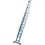 T. B. Davies Tubesca 4.2m Pro Platinium 3 Section Aluminium Extension Ladder
