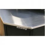 Sealey Sealey APMS19 Modular Heavy Duty Stainless Steel Corner Worktop 930mm