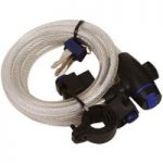 Machine Mart Xtra Oxford 1.8m Cable Lock (Clear)