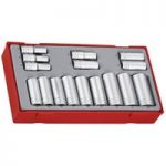 Teng Teng TT3816 16 Piece 3/8″ Deep Metric Socket Set