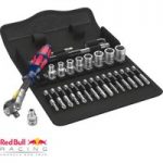Wera Wera Red Bull Racing 8100 SA 28 piece 1/4″ Drive 6-in-1 Zyklop Speed Ratchet Set