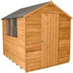 Forest Forest 6x8ft Apex Overlap Dipped Shed