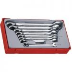 Teng Teng TT6508R 8 Piece Combi Ratcheting Spanner Set