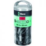 Wera Wera 850/1Z Bit Ph2/25 Extra Tough Pack Of 100