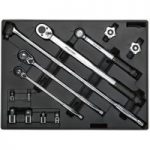 Sealey Sealey TBT32 13 Piece Tool Tray with Breaker Bar & Socket Adaptor Set