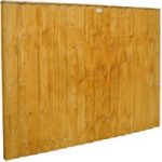 Forest Forest 6x4ft Feather Edge Fence Panel 3 Pack