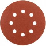 National Abrasives Alu. Oxide Hook & Loop 125mm Sanding Discs – Holes, Medium