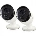 Swann Swann PRO-5MPMSBPK2 HD 2 Pack 5MP Night Vision and Motion Detecting Cameras