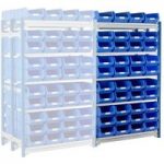 Machine Mart Xtra Barton Toprax Double Extension Bay with 80 TC4 Bins & 10 Shelves