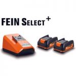 Fein Fein Battery Starter Set 12V 2 x 2.5Ah Batteries and Quick Charger