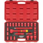 Draper Draper H24VDE 1/2″ Drive. VDE 24 Piece Socket Set