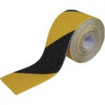 Machine Mart Anti-Slip Tape Black & Yellow 5m x 50mm