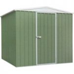 Sealey Sealey 2.3 x 2.3 x 1.9m Galvanized Green Steel Shed