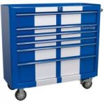 Sealey Sealey AP41206BWS Rollcab 6 Drawer Wide Retro Style (Blue and White)