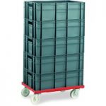 Machine Mart Xtra Barton Storage 88880-01PP/6420 Euro Container Dolly With 5 x 40ltr Containers