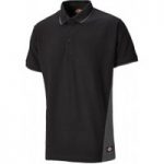 Dickies Dickies Two Tone Polo Shirt (Grey/Black) – Small